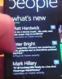 Windows Phone 7.5 Twitter integration