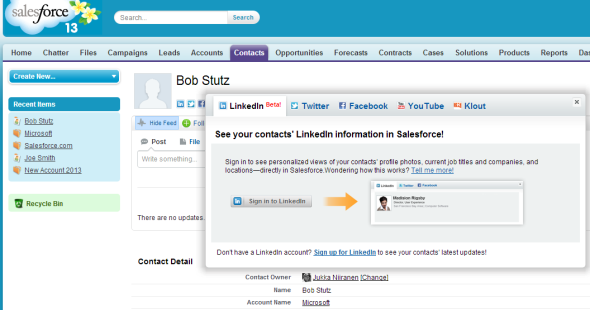 How to Integrate Salesforce with LinkedIn