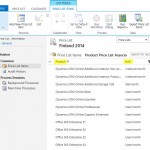 Working with Price List Items in Dynamics CRM