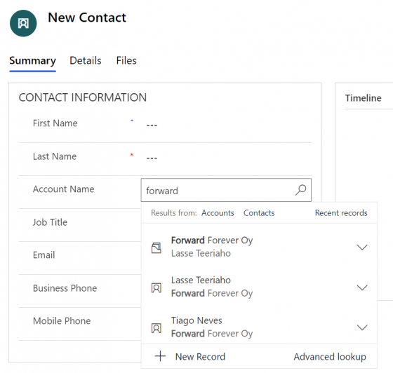 How to control the lookup view columns for a customer field - Jukka ...