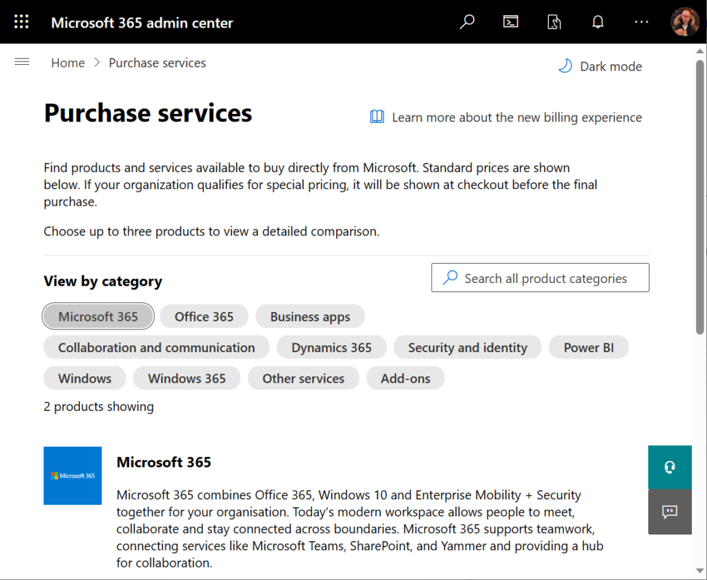 Recent updates to the Microsoft 365 admin center - Microsoft