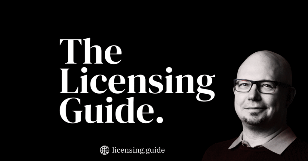 The Licensing Guide website launch image