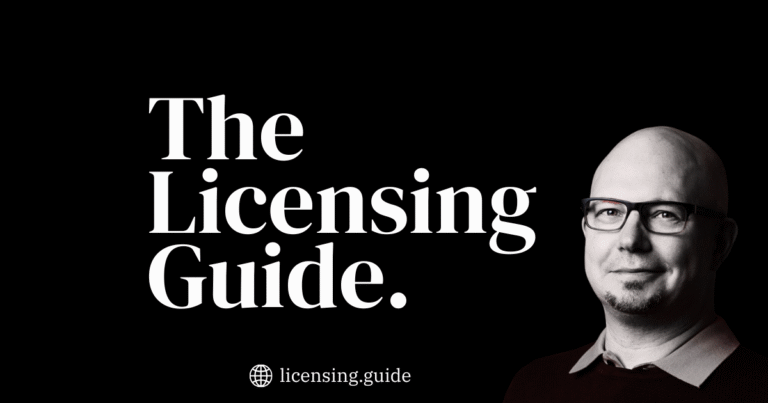 The Licensing Guide website launch image