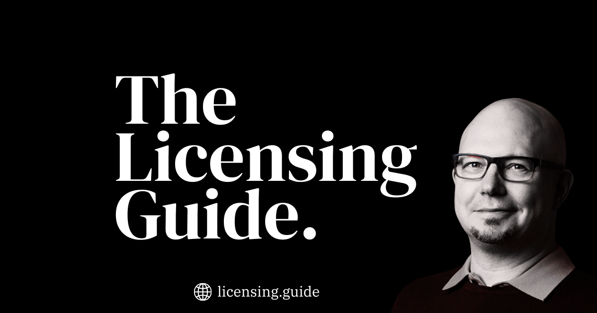 The Licensing Guide website launch image